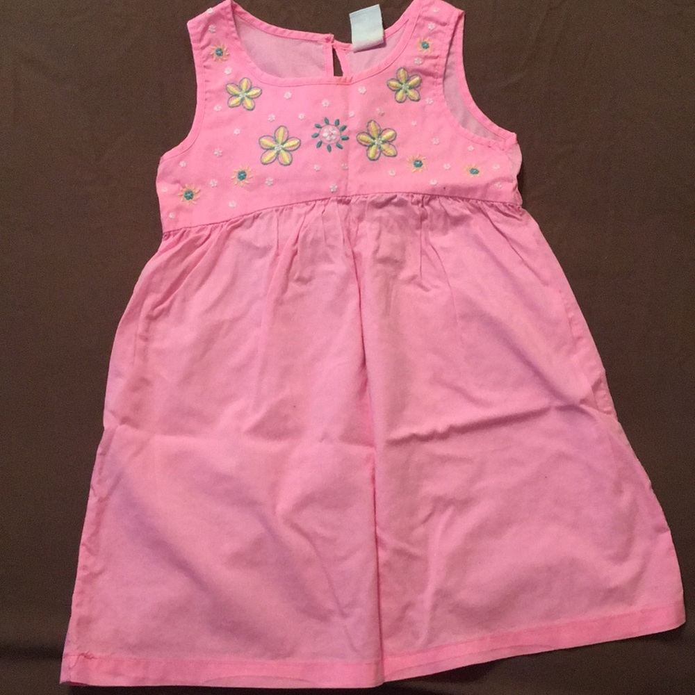 pink summer dress